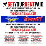 “GET YOUR RENT PAID 2014″  SIGN UP & TOY DROP OFF LOCATIONS 2014 !